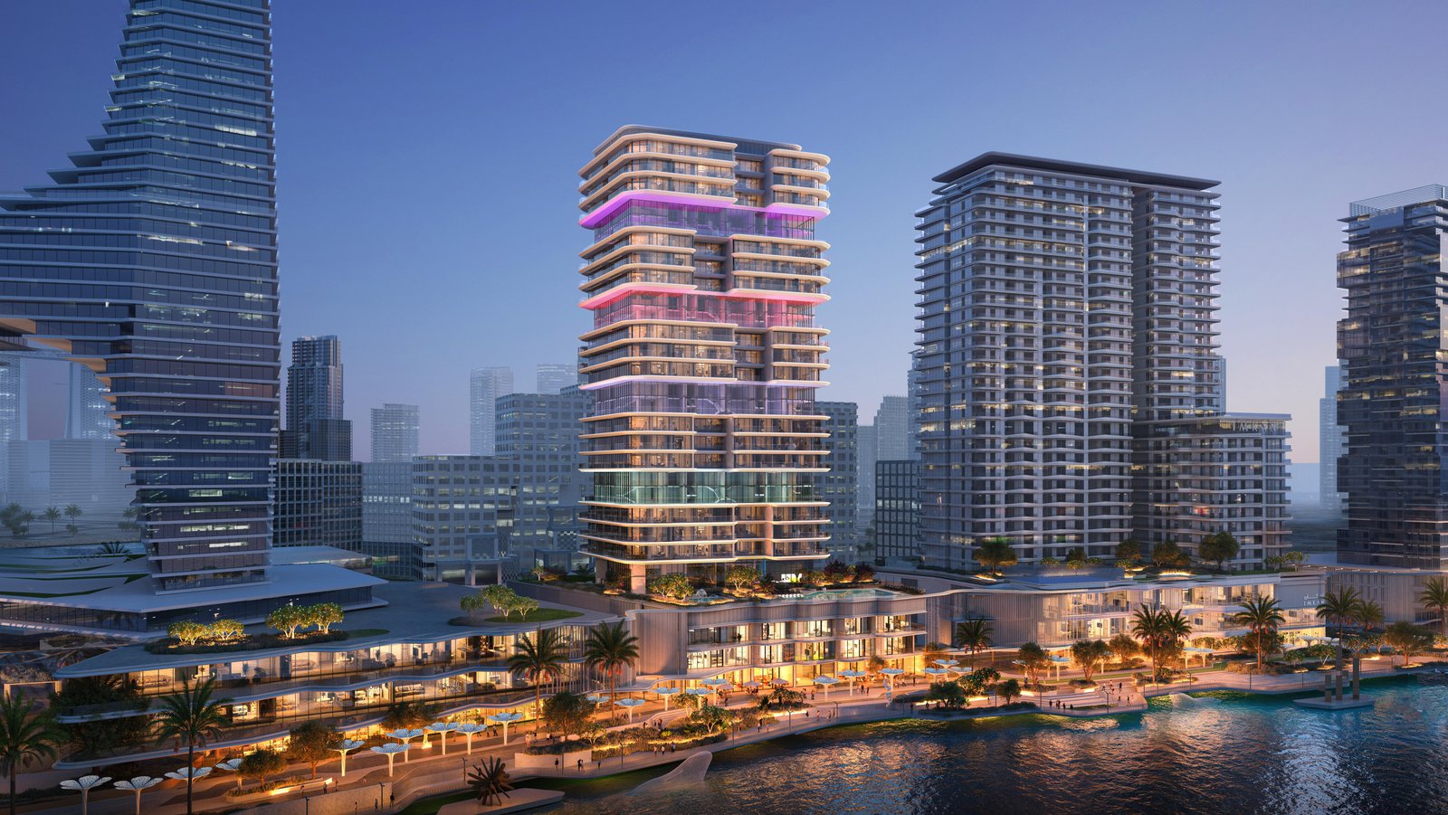 The Artery Residences hero banner showcasing bold seaside architecture and modern apartment living on Al Reem Island, Abu Dhabi.